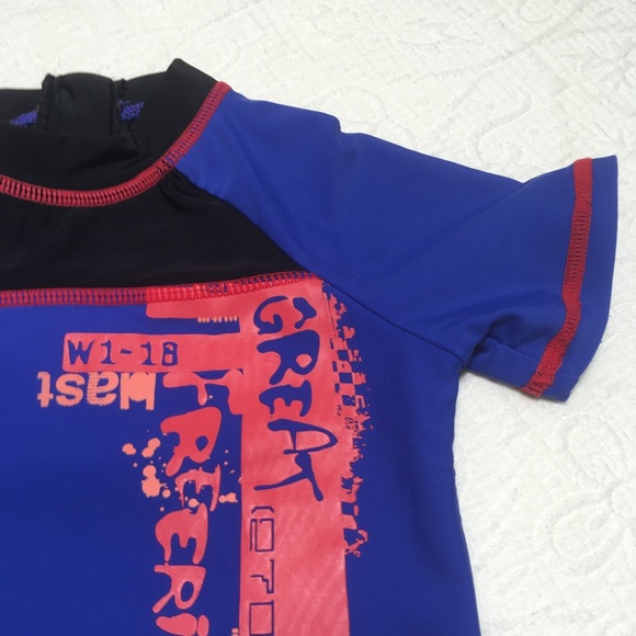 12-18m (4/$20) Rashguard Swim Top - Picture 4 of 9